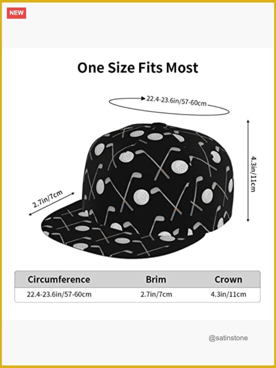 Adjustable Unisex Golf Baseball Hat for Outdoor Sports